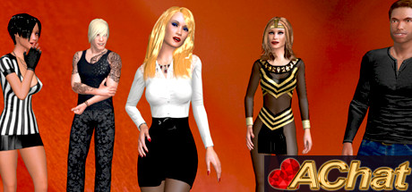 Steam header art for AChat