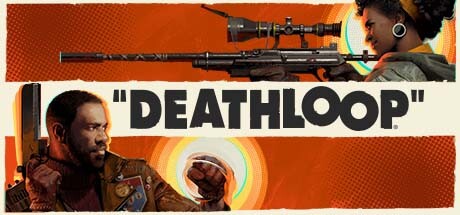 Steam header art for DEATHLOOP
