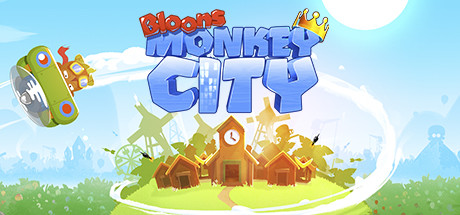 Steam header art for Bloons Monkey City