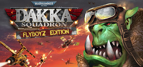 Steam header art for Warhammer 40,000: Dakka Squadron - Flyboyz Edition
