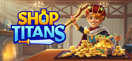 Steam header art for Shop Titans