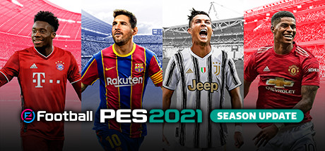 Steam header art for eFootball PES 2021 SEASON UPDATE