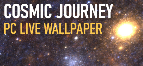 Steam header art for Cosmic Journey PC Live Wallpaper