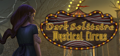 Steam header art for Dark Solitaire. Mystical Circus