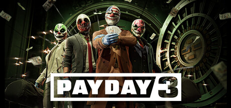 Steam header art for PAYDAY 3