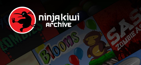 Steam header art for Ninja Kiwi Archive
