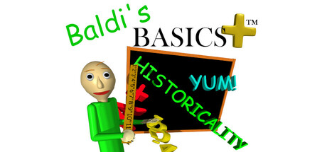 Steam header art for Baldi's Basics Plus