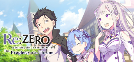 Steam header art for Re:ZERO -Starting Life in Another World- The Prophecy of the Throne