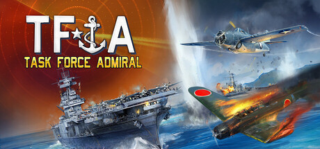 Steam header art for Task Force Admiral - Vol.1: American Carrier Battles