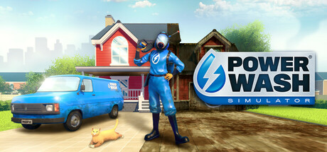Steam header art for PowerWash Simulator