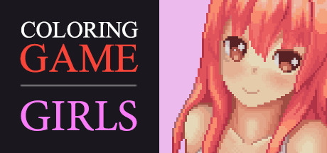 Steam header art for Coloring Game: Girls