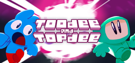 Steam header art for Toodee and Topdee