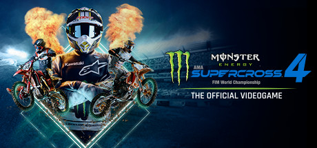 Steam header art for Monster Energy Supercross - The Official Videogame 4