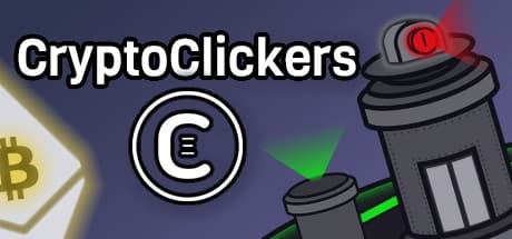 Steam header art for CryptoClickers: Crypto Idle Game
