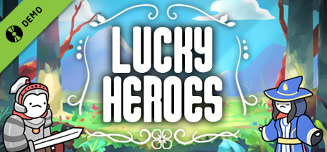 Steam header art for Lucky Heroes Demo