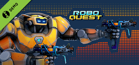 Steam header art for Roboquest Demo