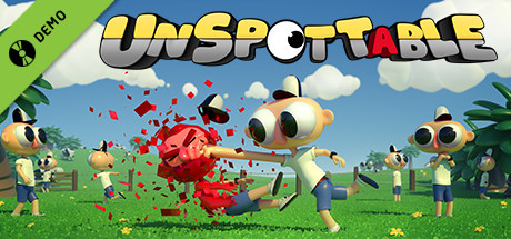 Steam header art for Unspottable Demo