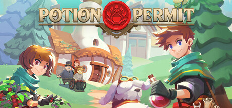 Steam header art for Potion Permit