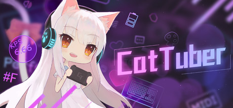 Steam header art for CatTuber