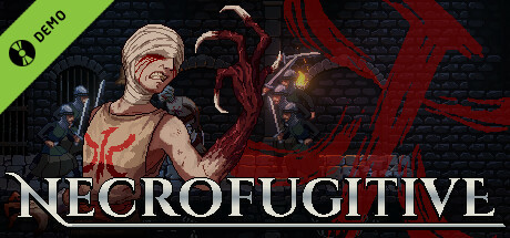 Steam header art for Necrofugitive Demo