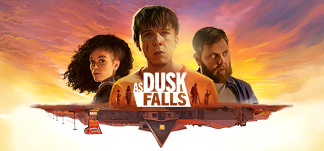 Steam header art for As Dusk Falls