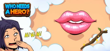 Steam header art for Who Needs a Hero?