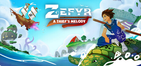 Steam header art for Zefyr: A Thief's Melody