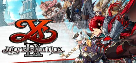 Steam header art for Ys IX: Monstrum Nox