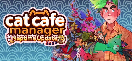Steam header art for Cat Cafe Manager