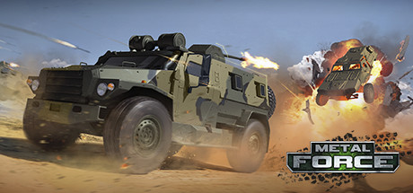 Steam header art for Metal Force: Tank Games Online