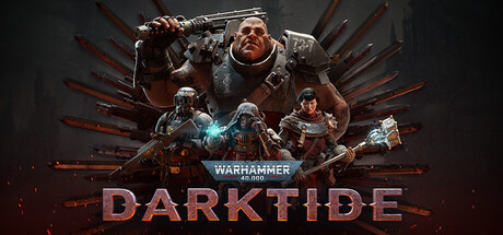Steam header art for Warhammer 40,000: Darktide