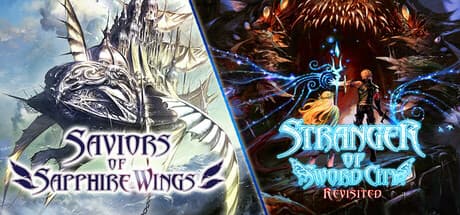 Steam header art for Saviors of Sapphire Wings / Stranger of Sword City Revisited