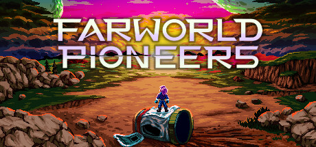 Steam header art for Farworld Pioneers