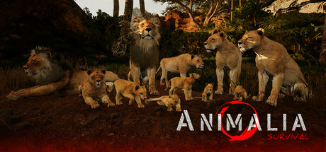 Steam header art for Animalia Survival