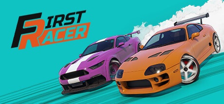 Steam header art for First Racer