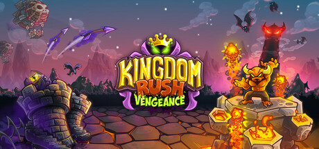 Steam header art for Kingdom Rush Vengeance - Tower Defense
