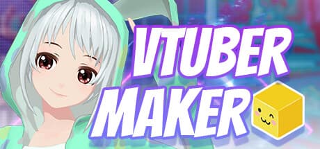 Steam header art for VTuber Maker