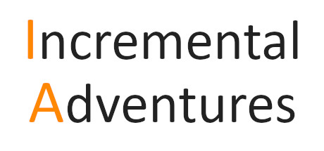 Steam header art for Incremental Adventures