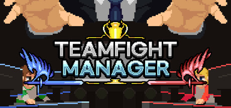 Steam header art for Teamfight Manager