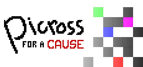 Steam header art for Picross for a Cause