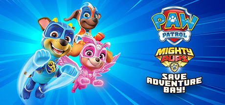 Steam header art for PAW Patrol Mighty Pups  Save Adventure Bay