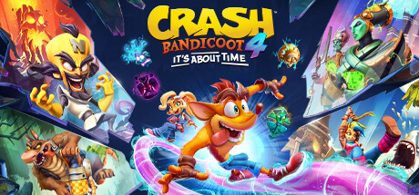 Steam header art for Crash Bandicoot™ 4: It’s About Time