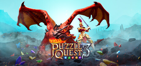 Steam header art for Puzzle Quest 3
