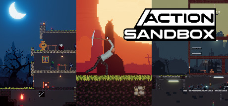 Steam header art for ACTION SANDBOX