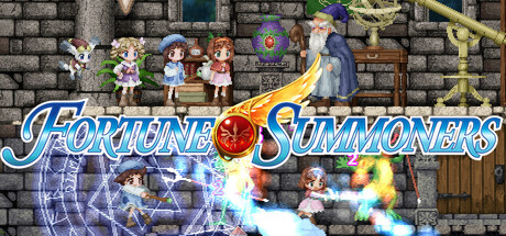 Steam header art for Fortune Summoners: Secret of the Elemental Stone