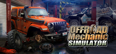 Steam header art for Offroad Mechanic Simulator