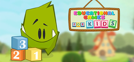 Steam header art for Educational Games for Kids