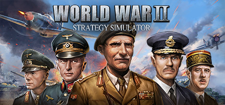 Steam header art for WW2: World War Strategy Simulator