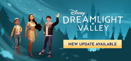 Steam header art for Disney Dreamlight Valley