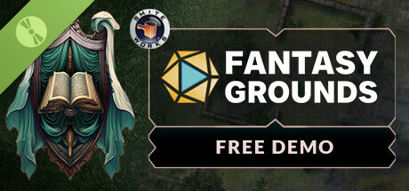 Steam header art for Fantasy Grounds VTT Demo